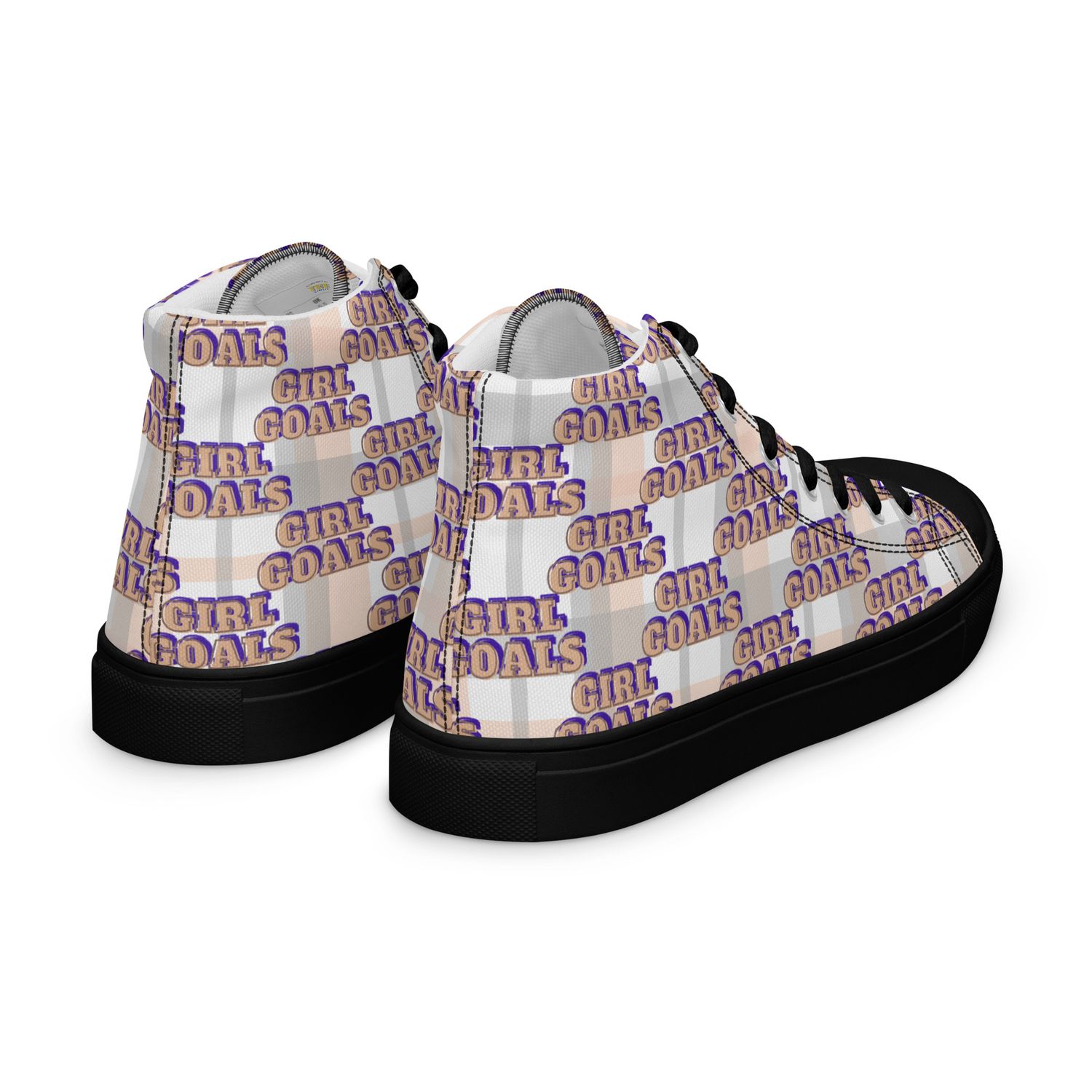 Girl Goals high top shoes