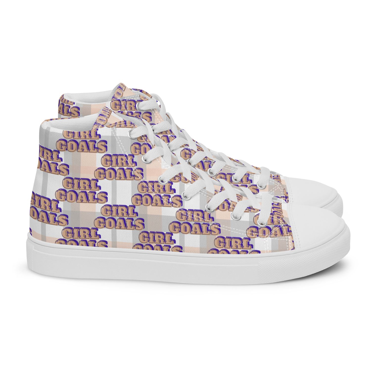 Girl Goals high top shoes