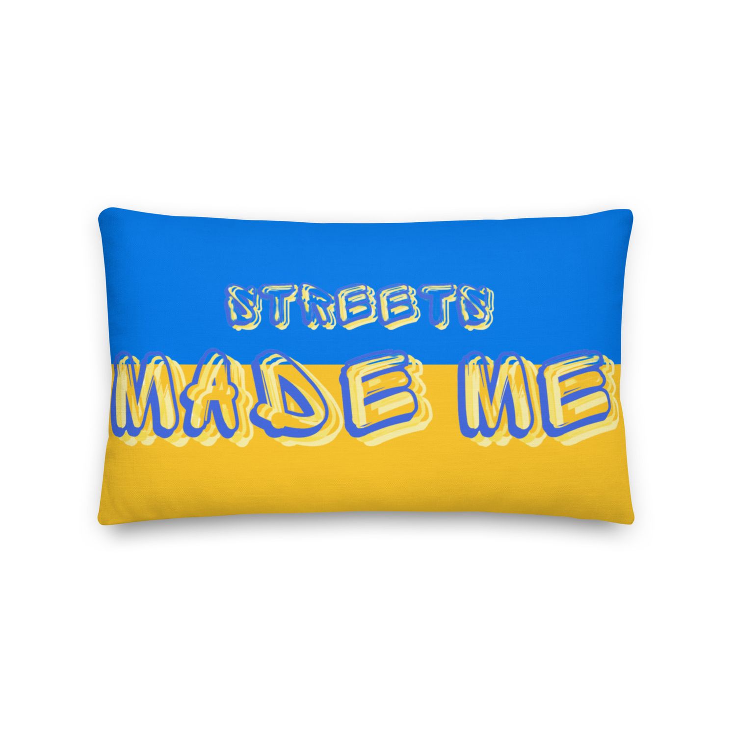Streets Made Me Premium Pillow