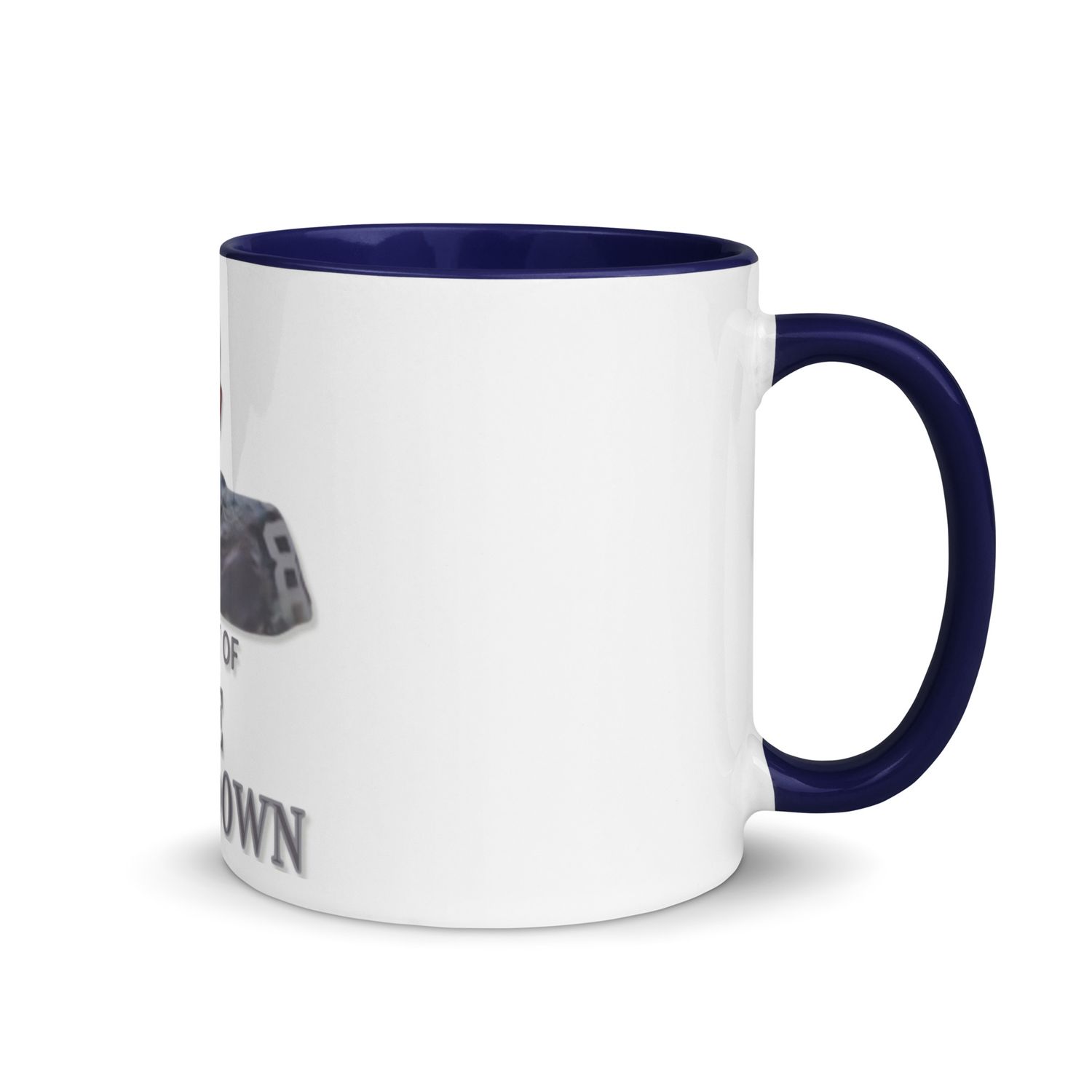 The Touchdown Mug with Color Inside