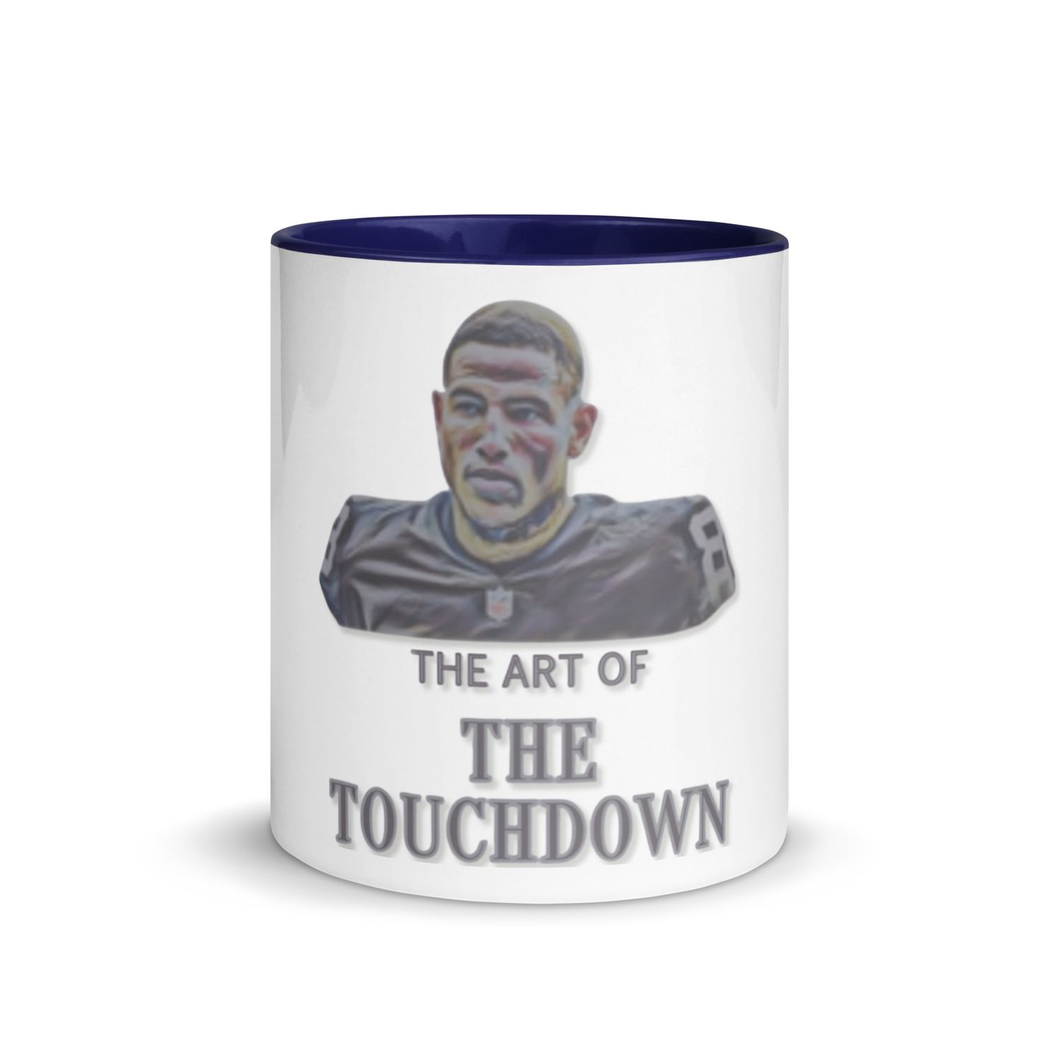 The Touchdown Mug with Color Inside