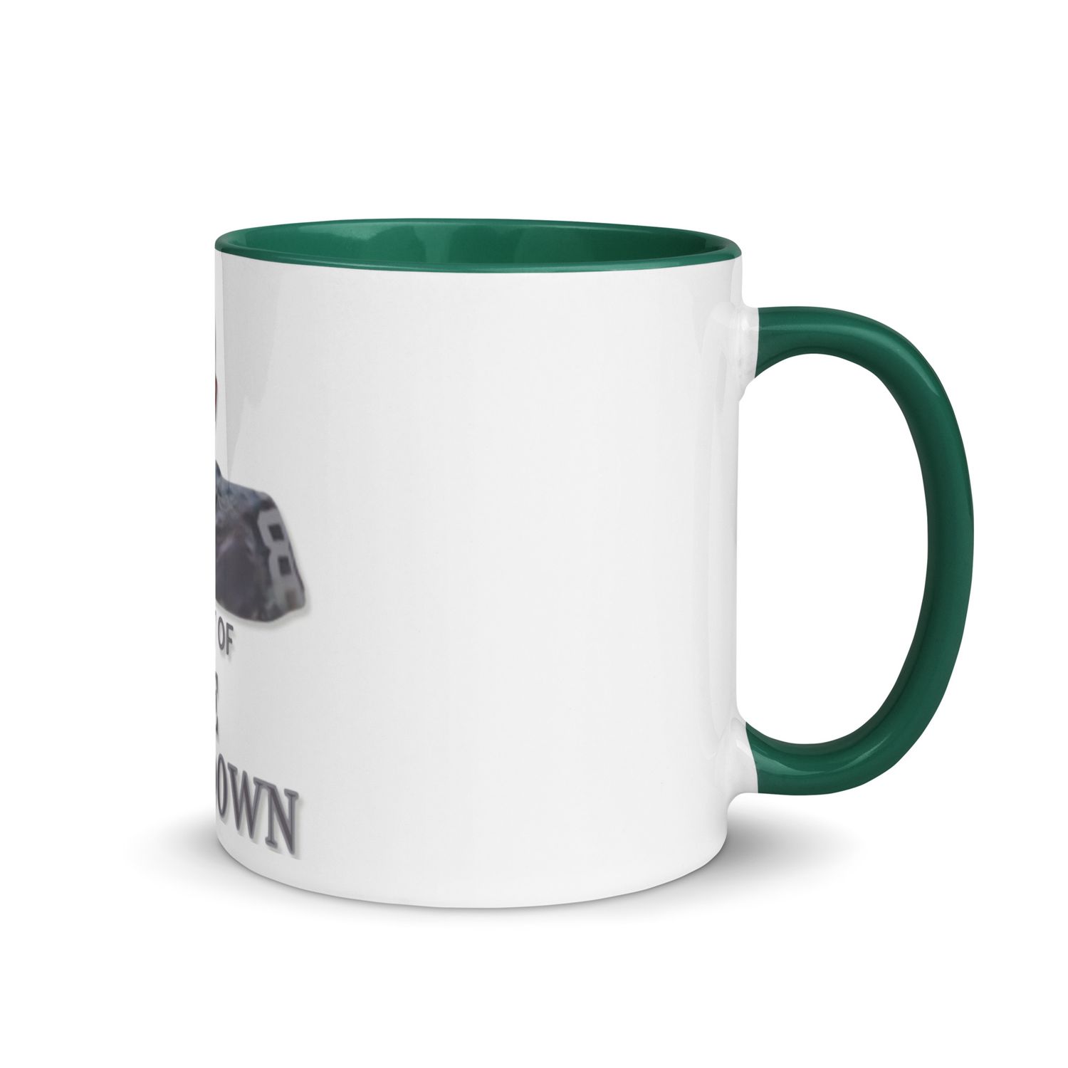The Touchdown Mug with Color Inside