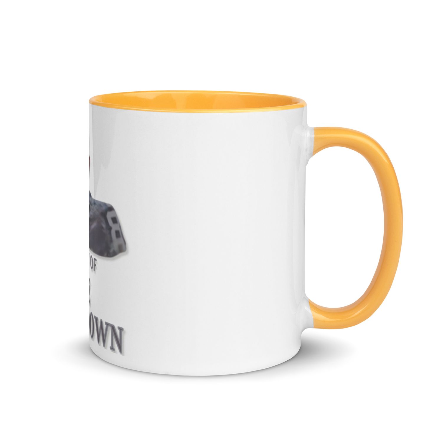 The Touchdown Mug with Color Inside