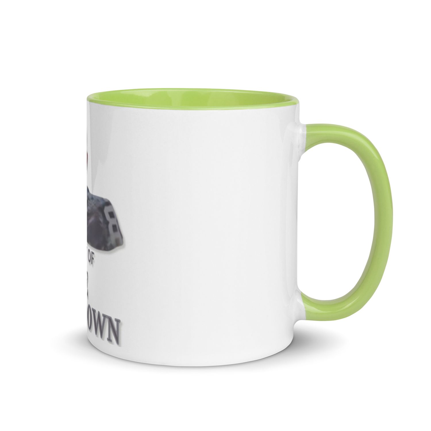 The Touchdown Mug with Color Inside