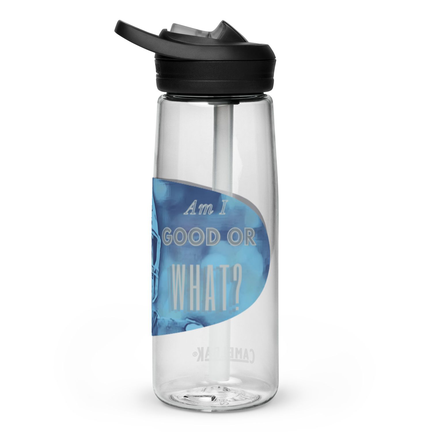 Am I Good water bottle