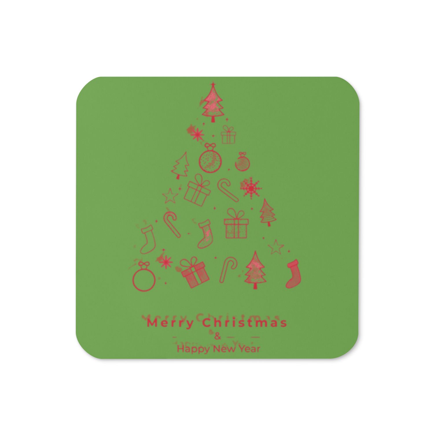 Merry Christmas coaster