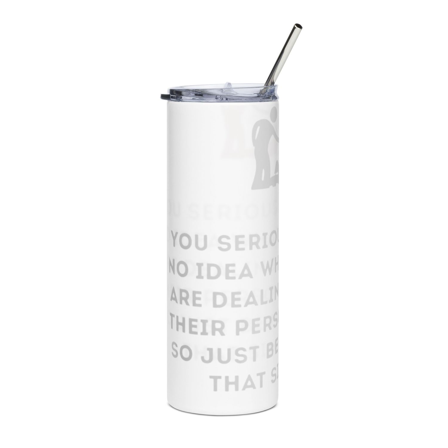 Just Be Nice steel tumbler