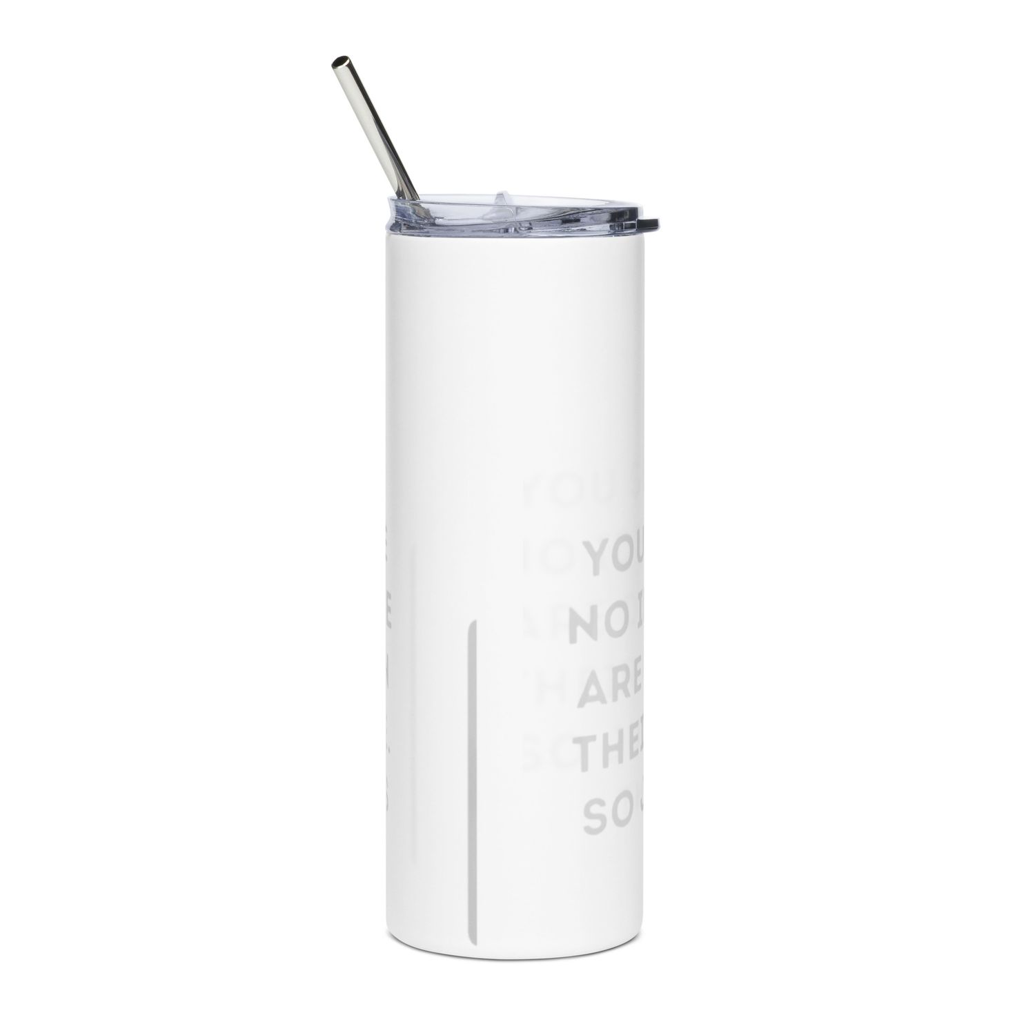 Just Be Nice steel tumbler
