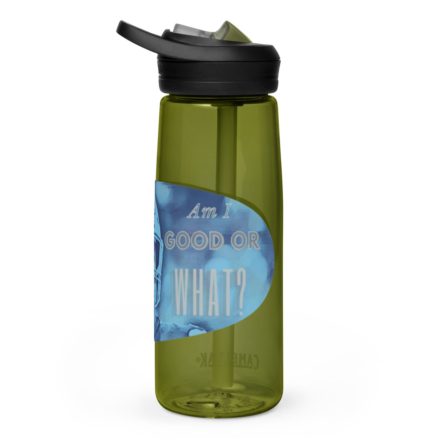 Am I Good water bottle