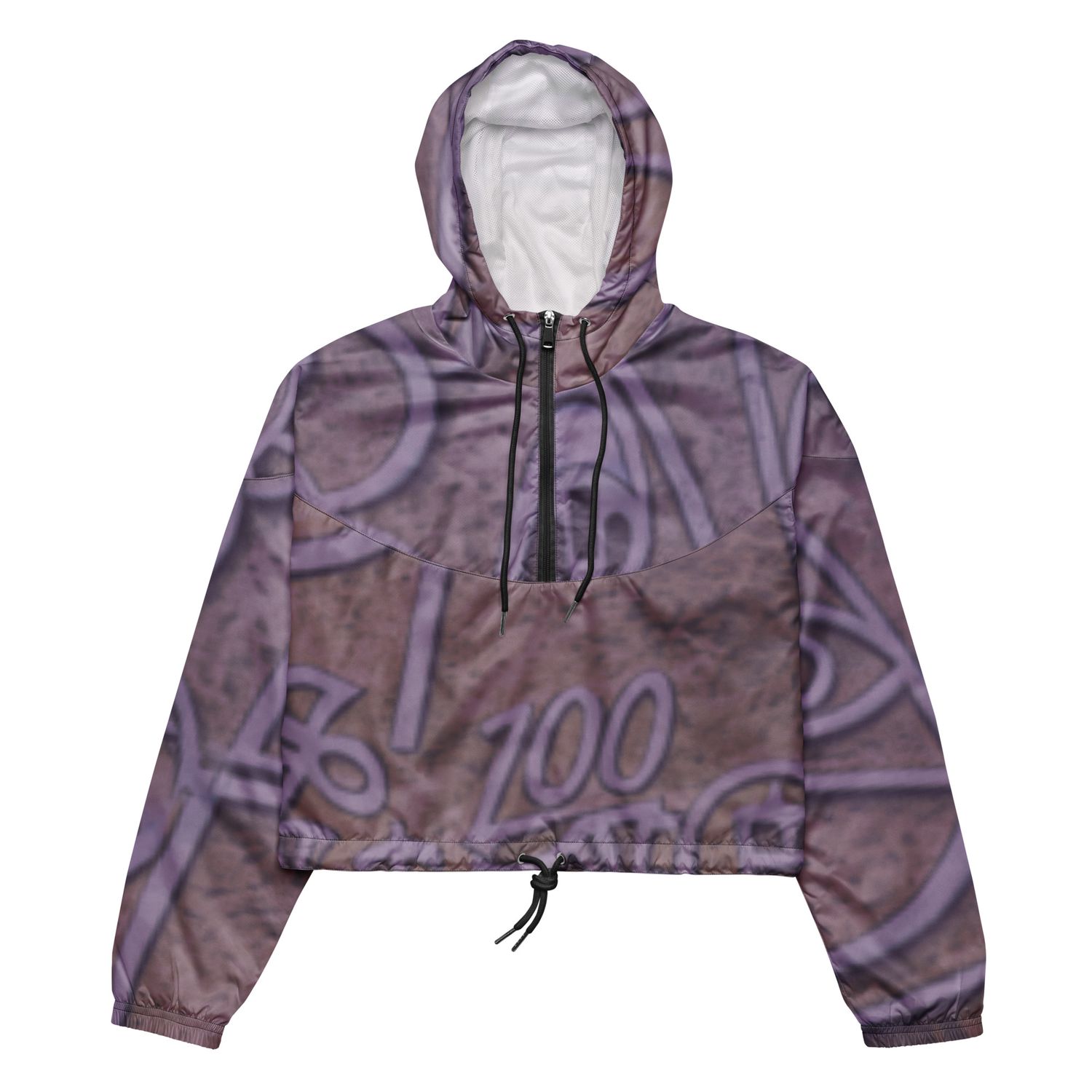 Baldy cropped windbreaker