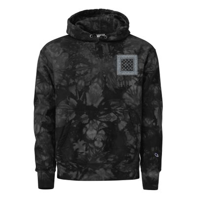 Bandana tie-dye hoodie