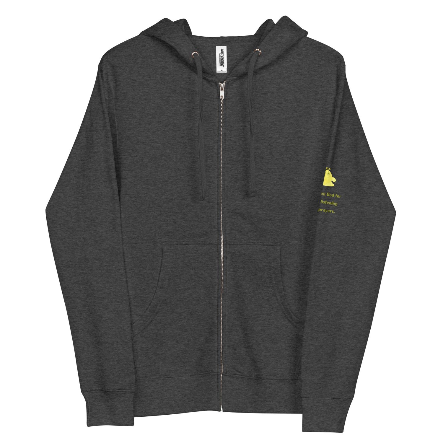 Thank God zip up hoodie