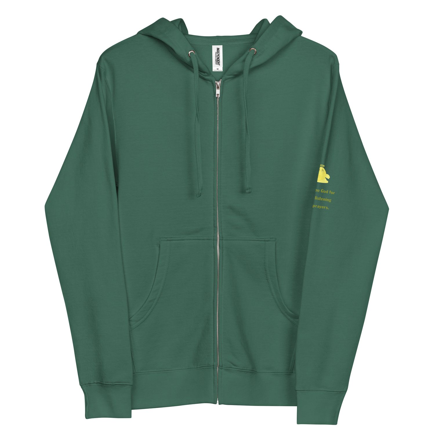 Thank God zip up hoodie