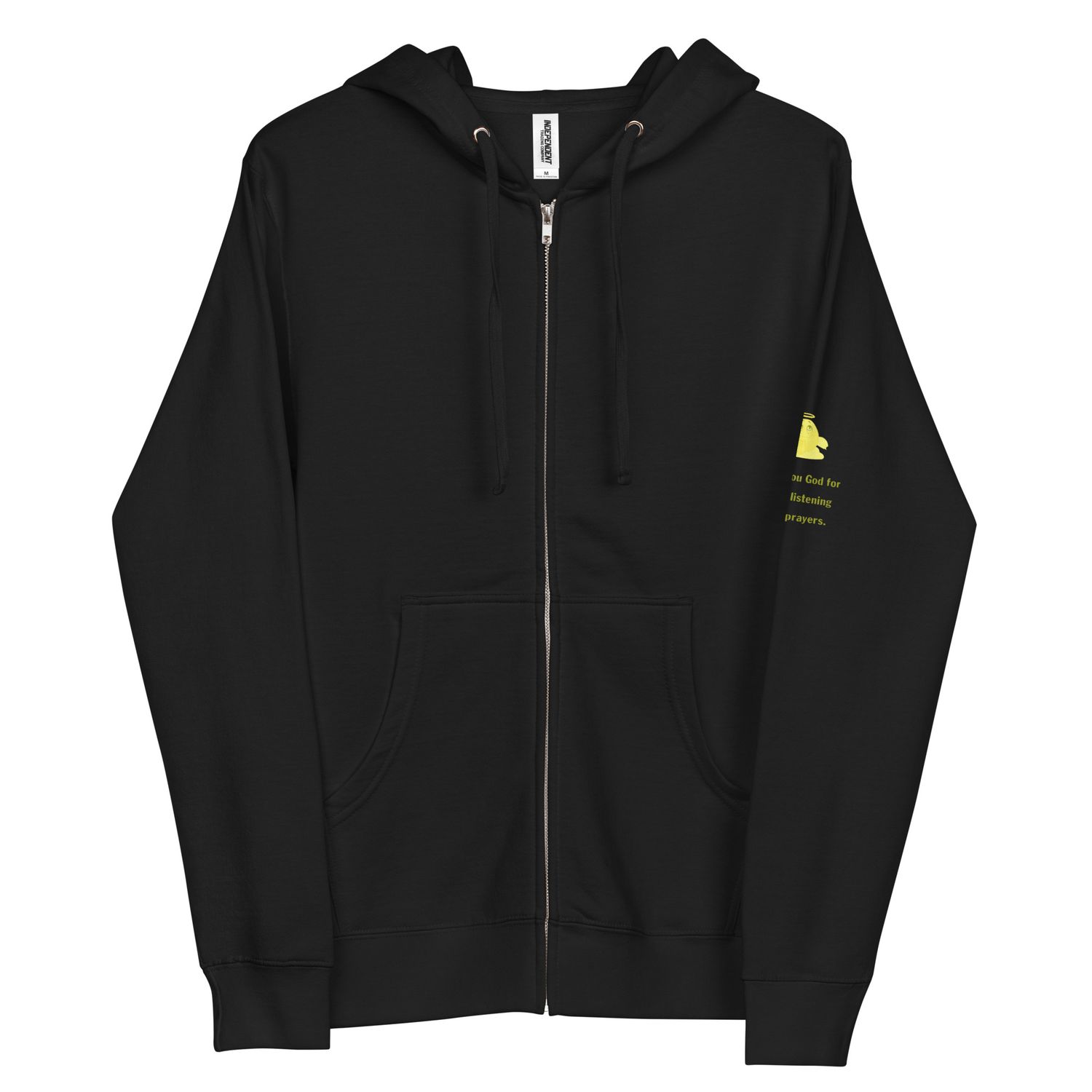 Thank God zip up hoodie