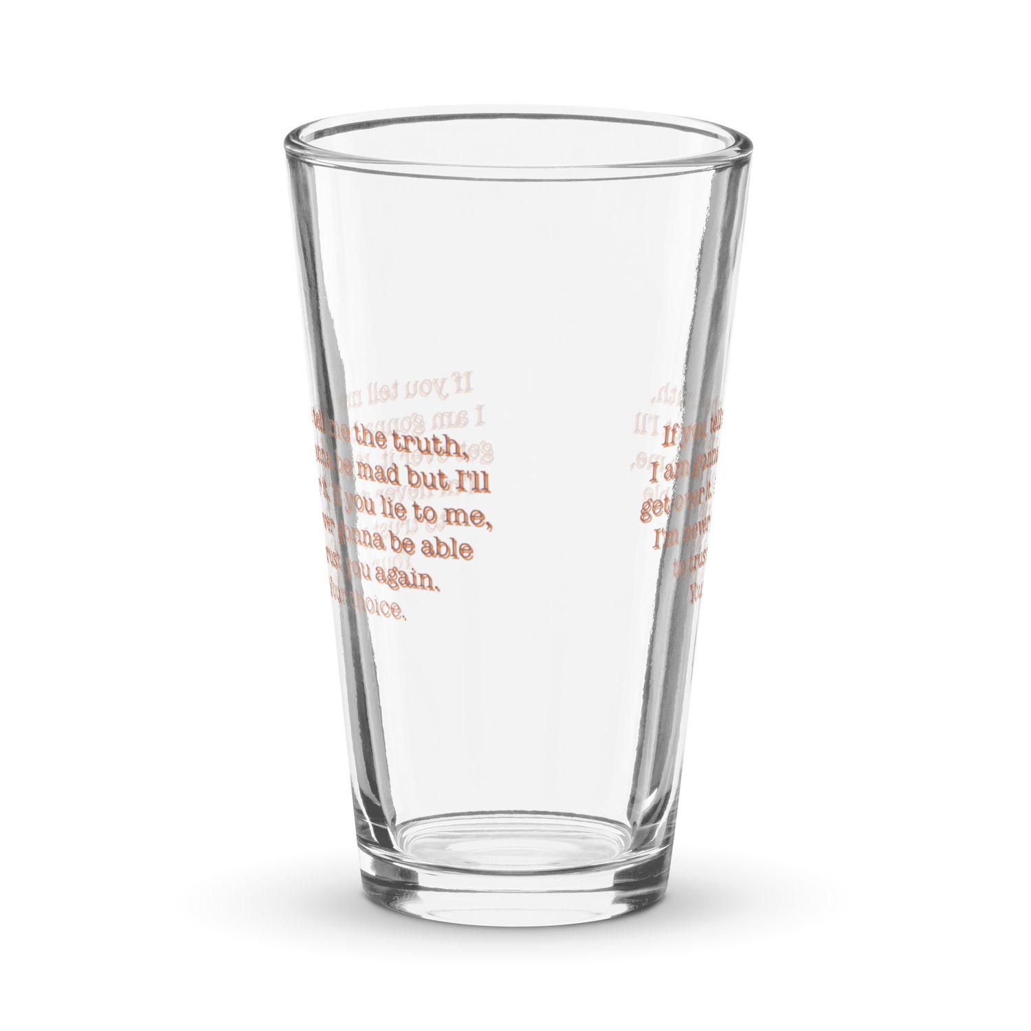 Your Choice pint glass