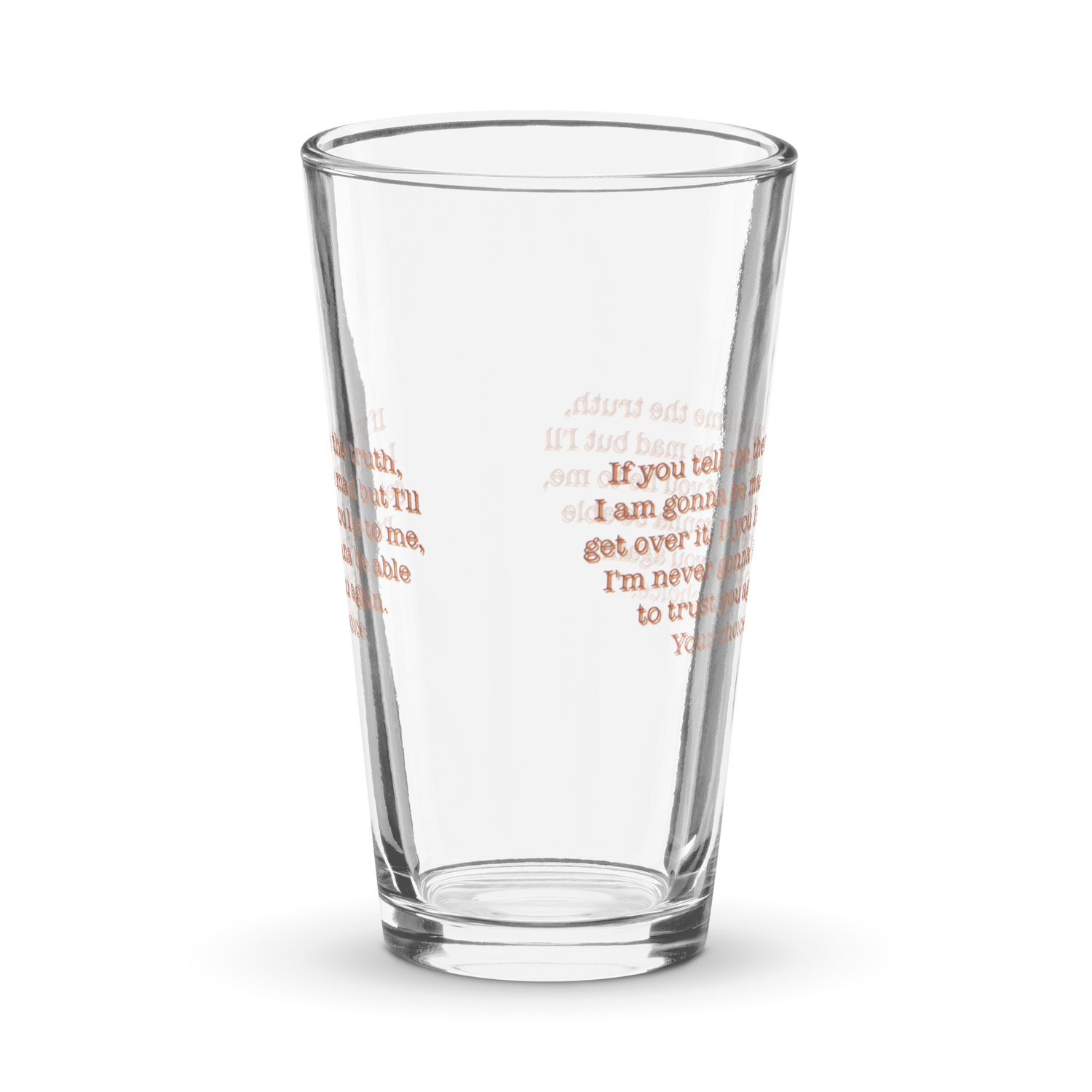 Your Choice pint glass