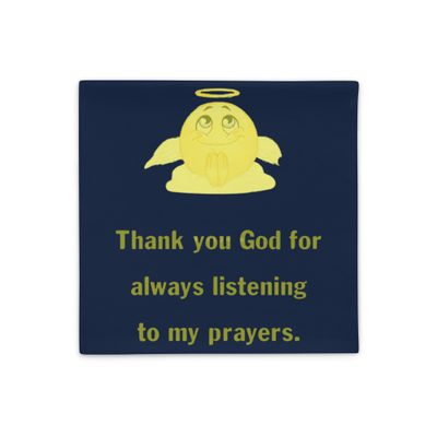 Thank God Pillow Case