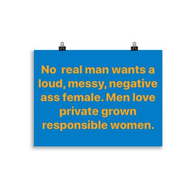 Men Love Grown Women Poster