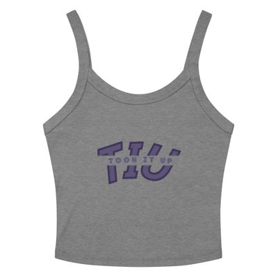 Toon It Up micro-rib tank top