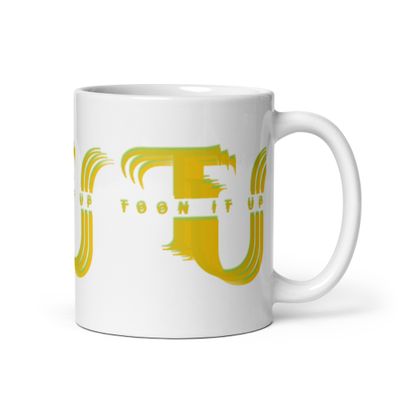 Toon It Up glossy mug