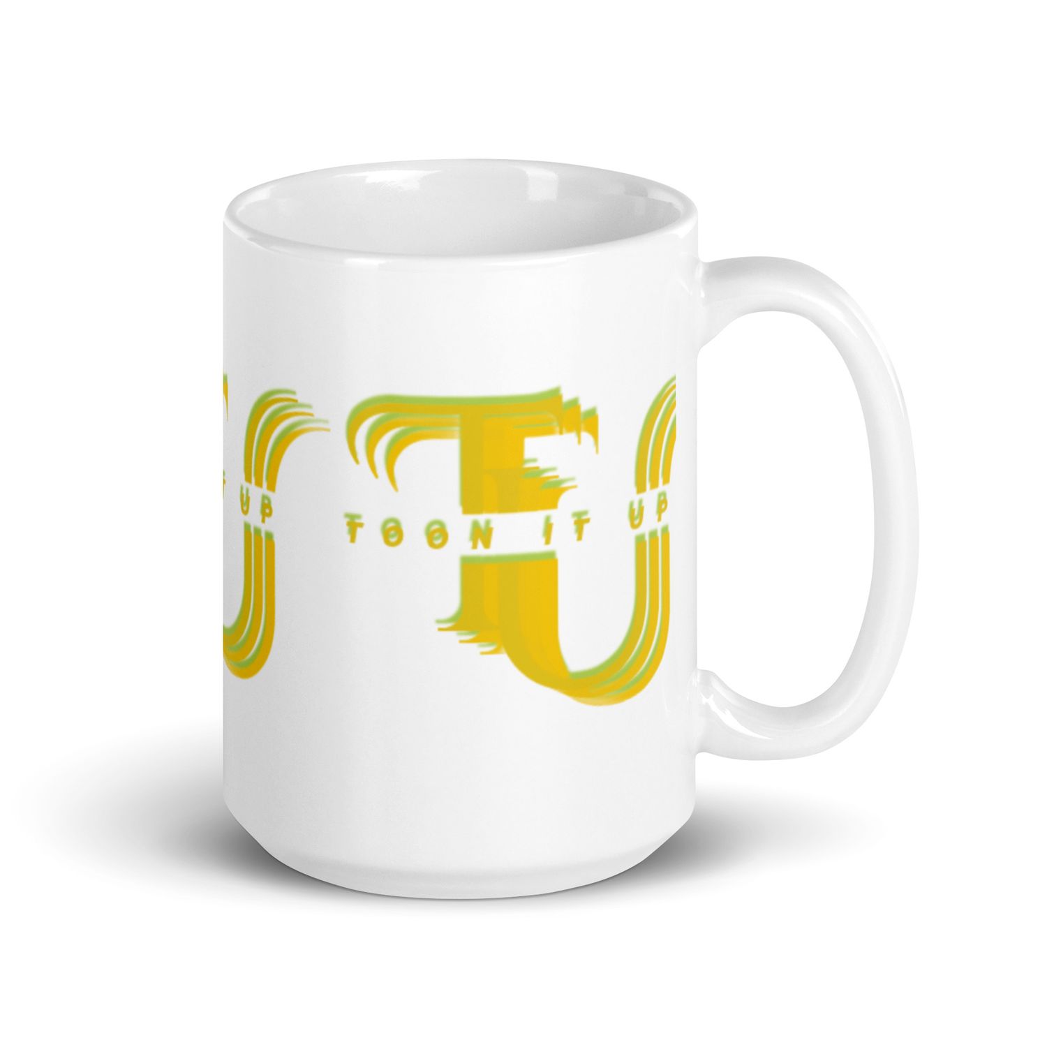 Toon It Up glossy mug