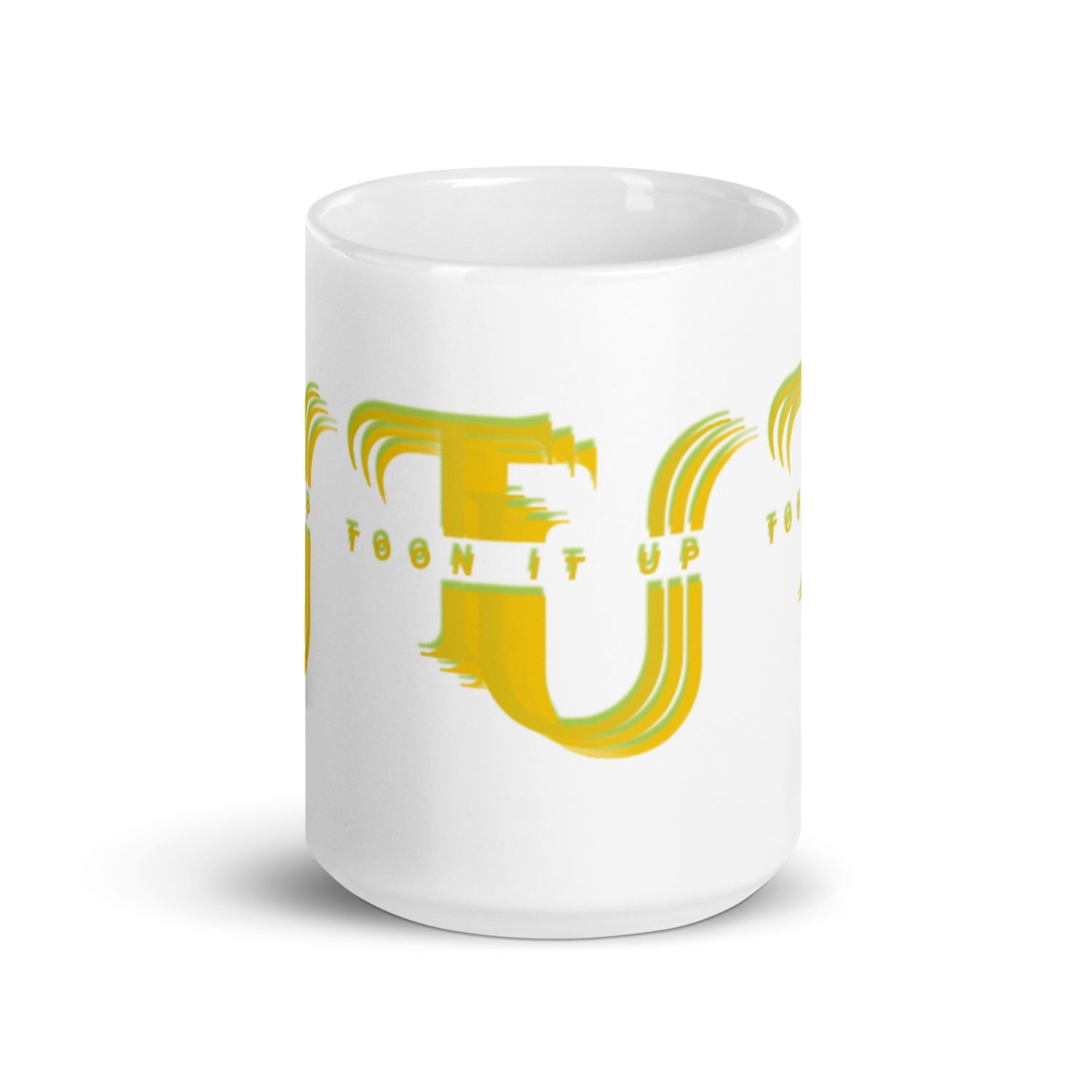 Toon It Up glossy mug