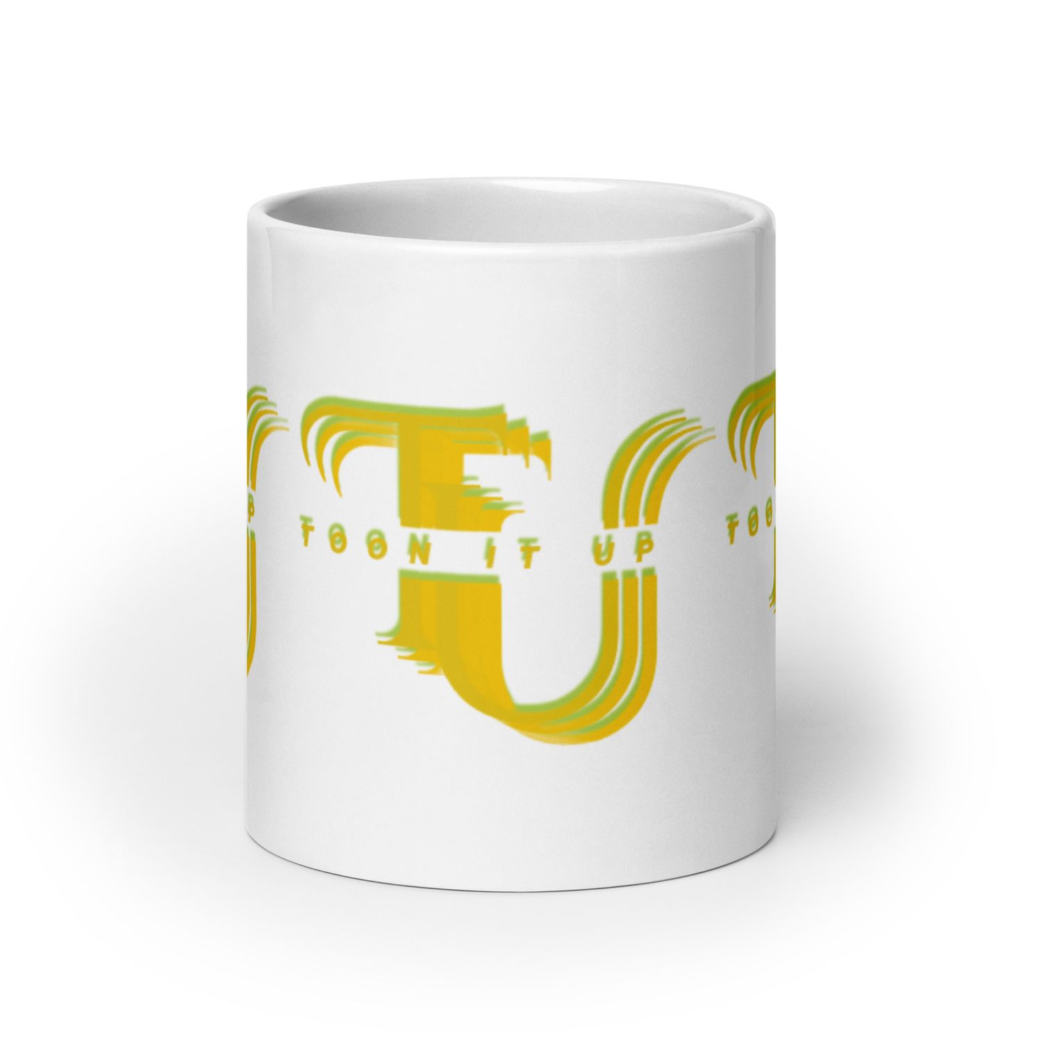 Toon It Up glossy mug
