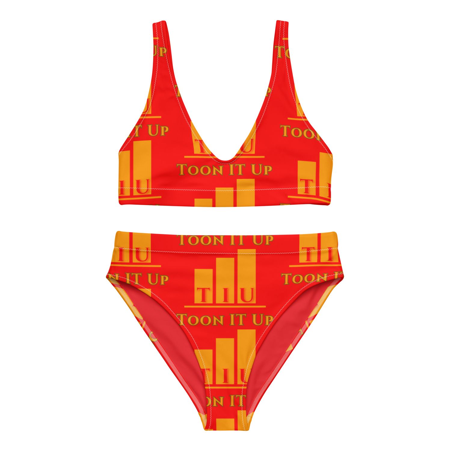 Toon It Up high-waisted bikini