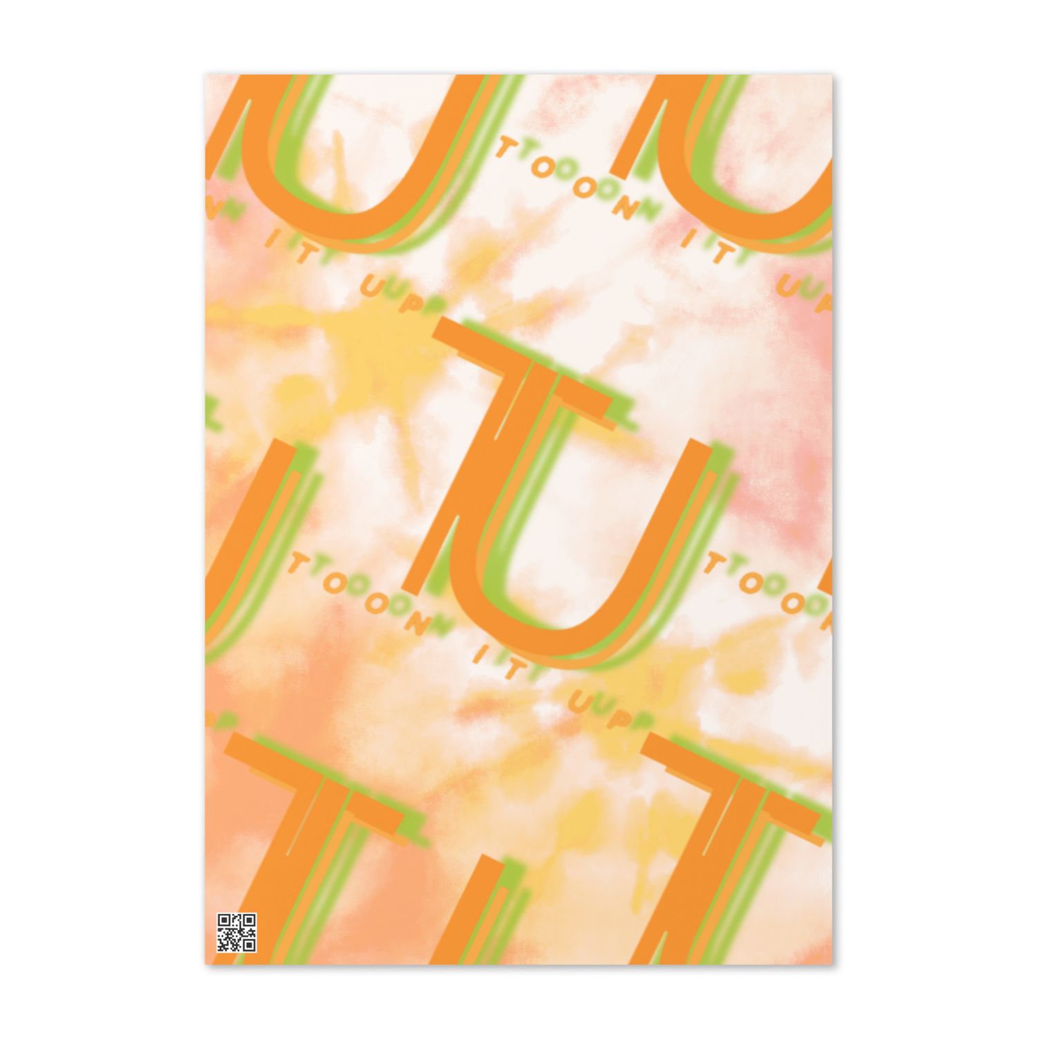 Toon It Up Greeting card
