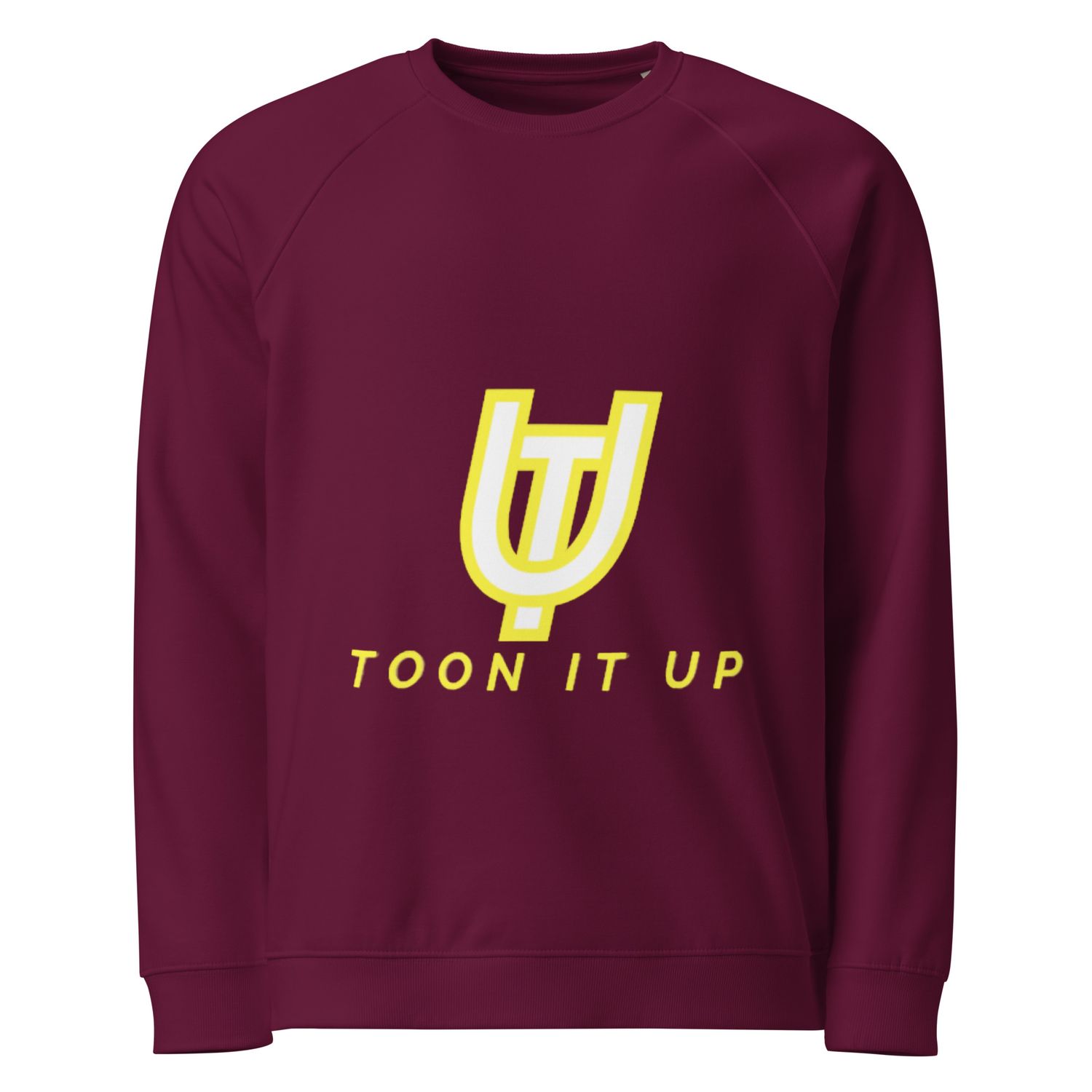 Toon It Up raglan sweatshirt