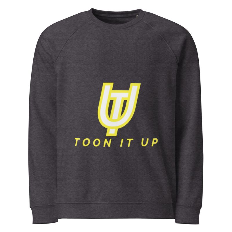 Toon It Up raglan sweatshirt