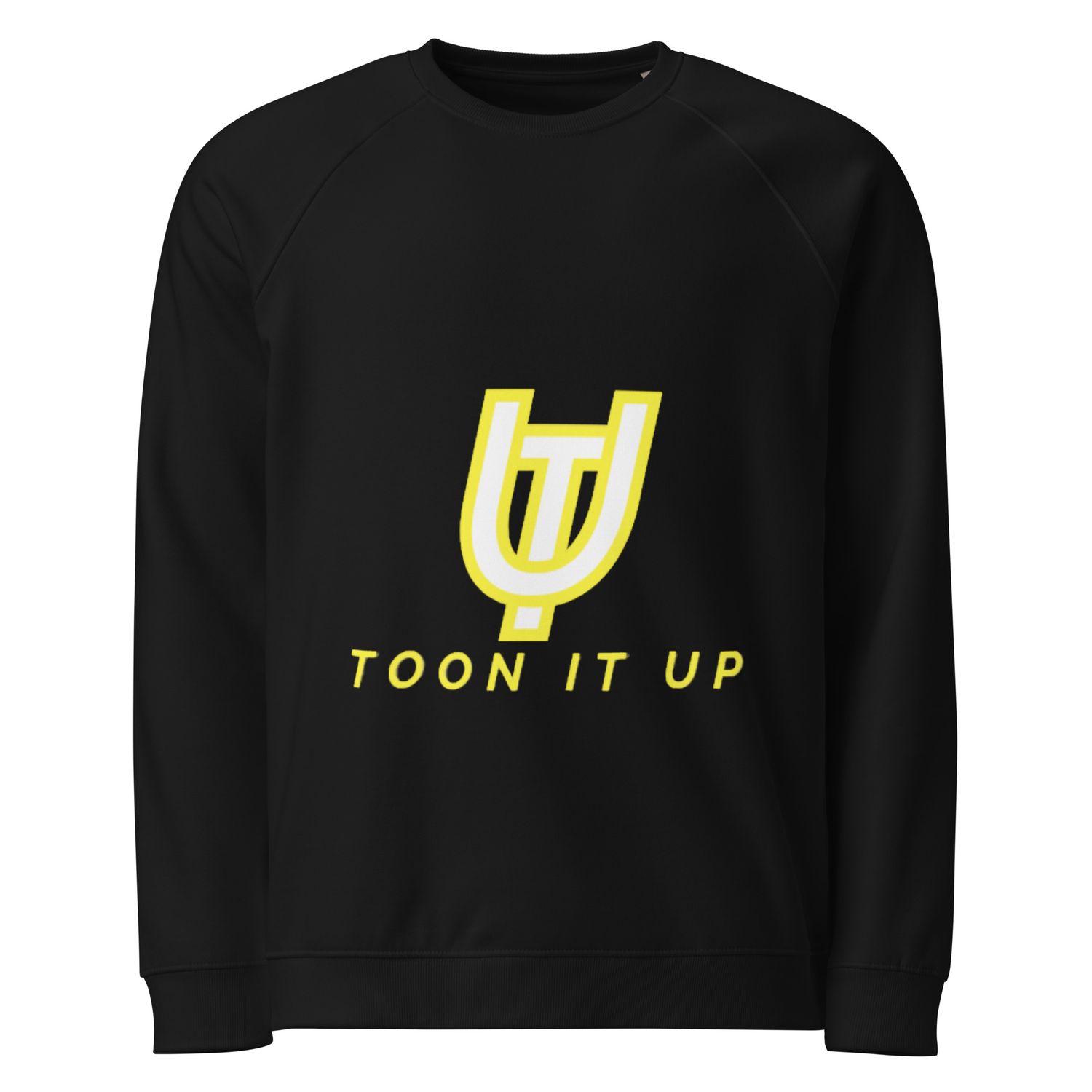 Toon It Up raglan sweatshirt