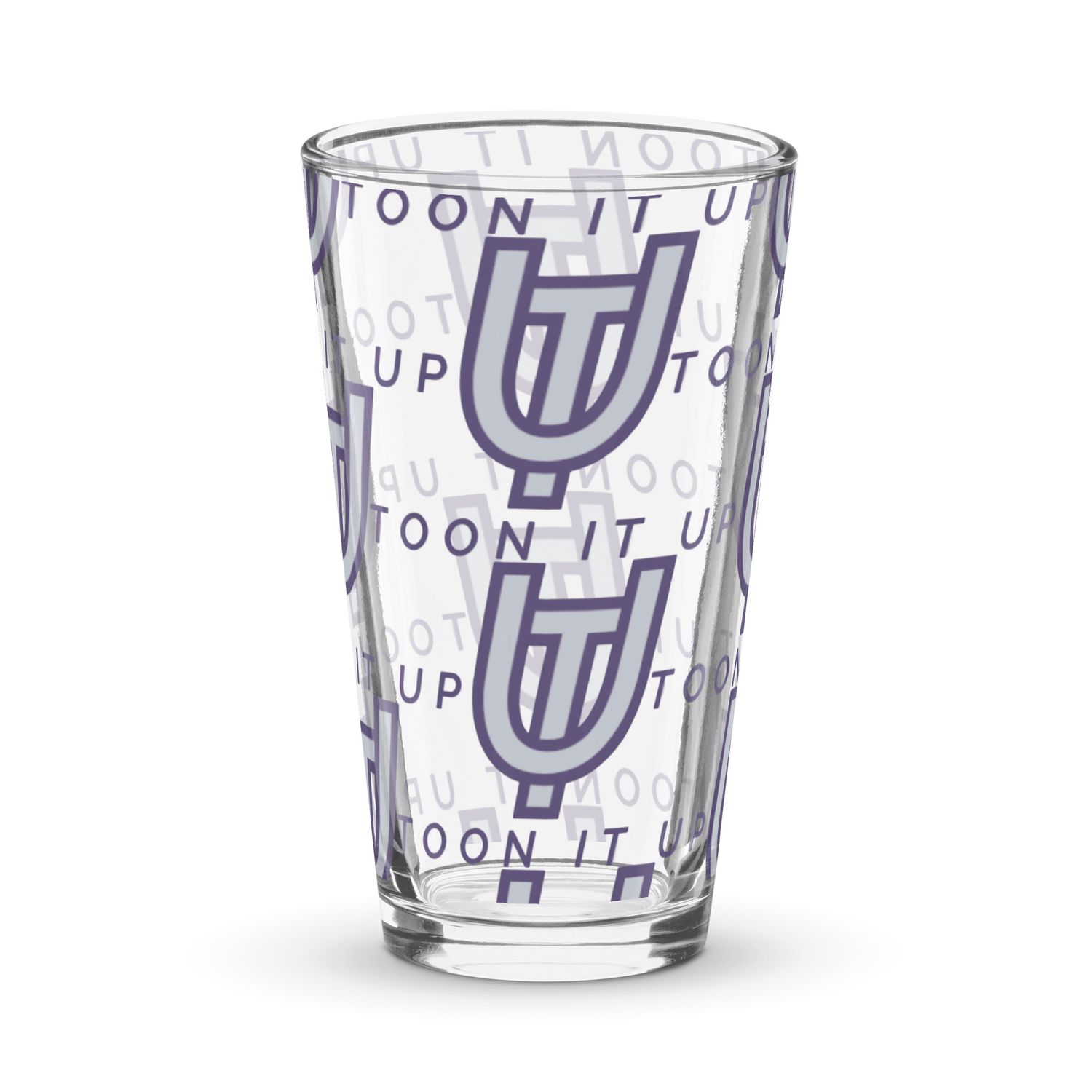 Toon It Up pint glass
