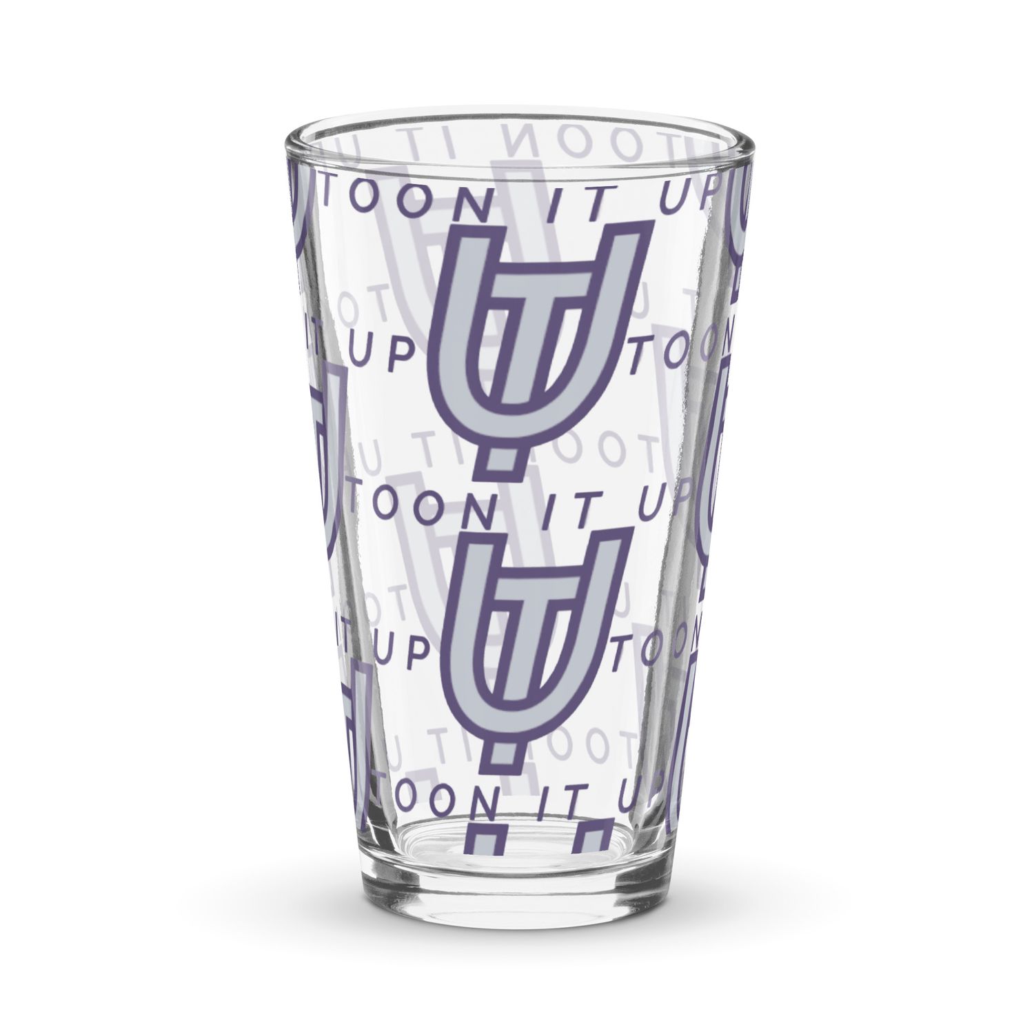 Toon It Up pint glass