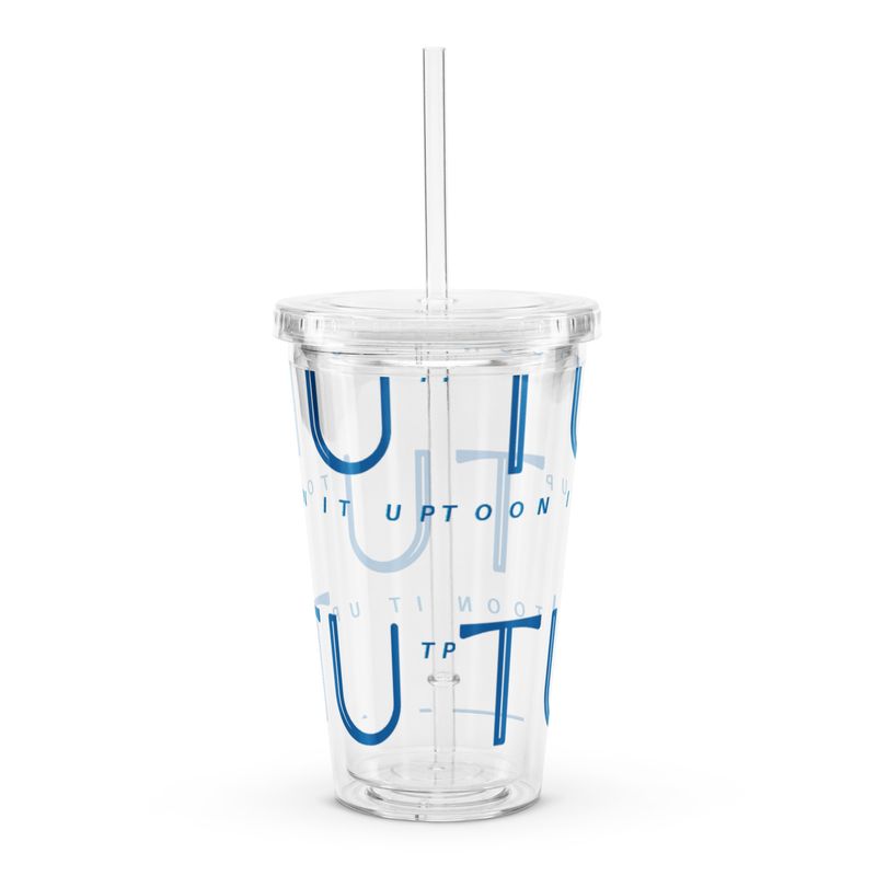 Toon It Up plastic tumbler