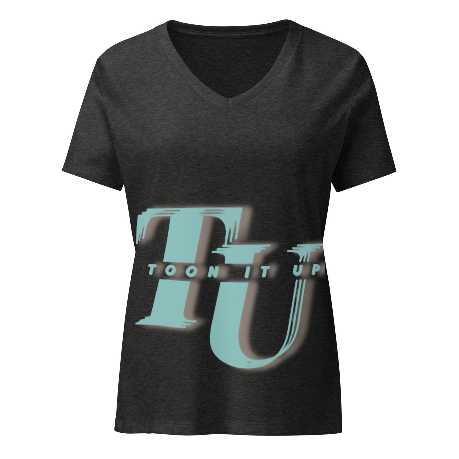 Toon It Up relaxed v-neck t-shirt