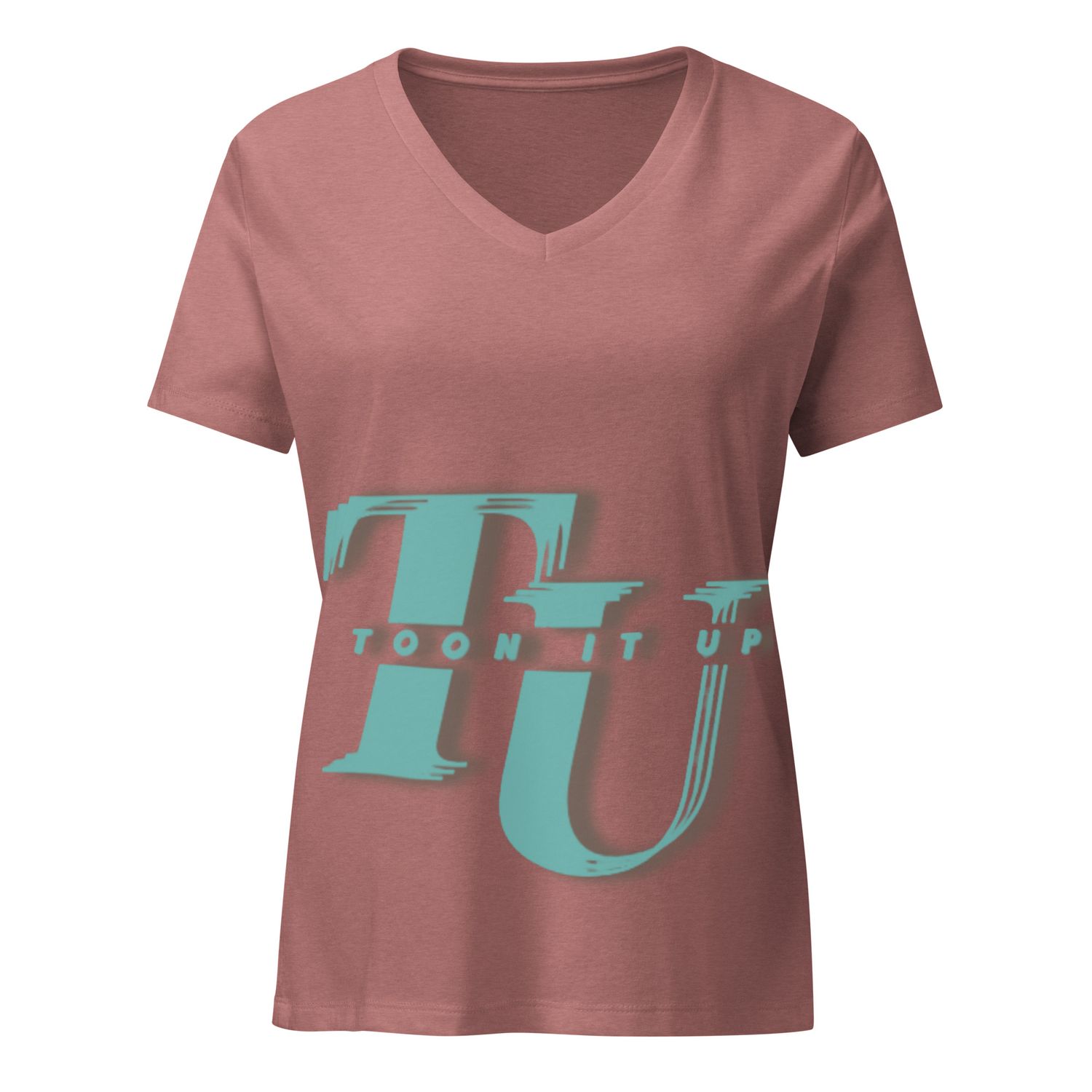 Toon It Up relaxed v-neck t-shirt