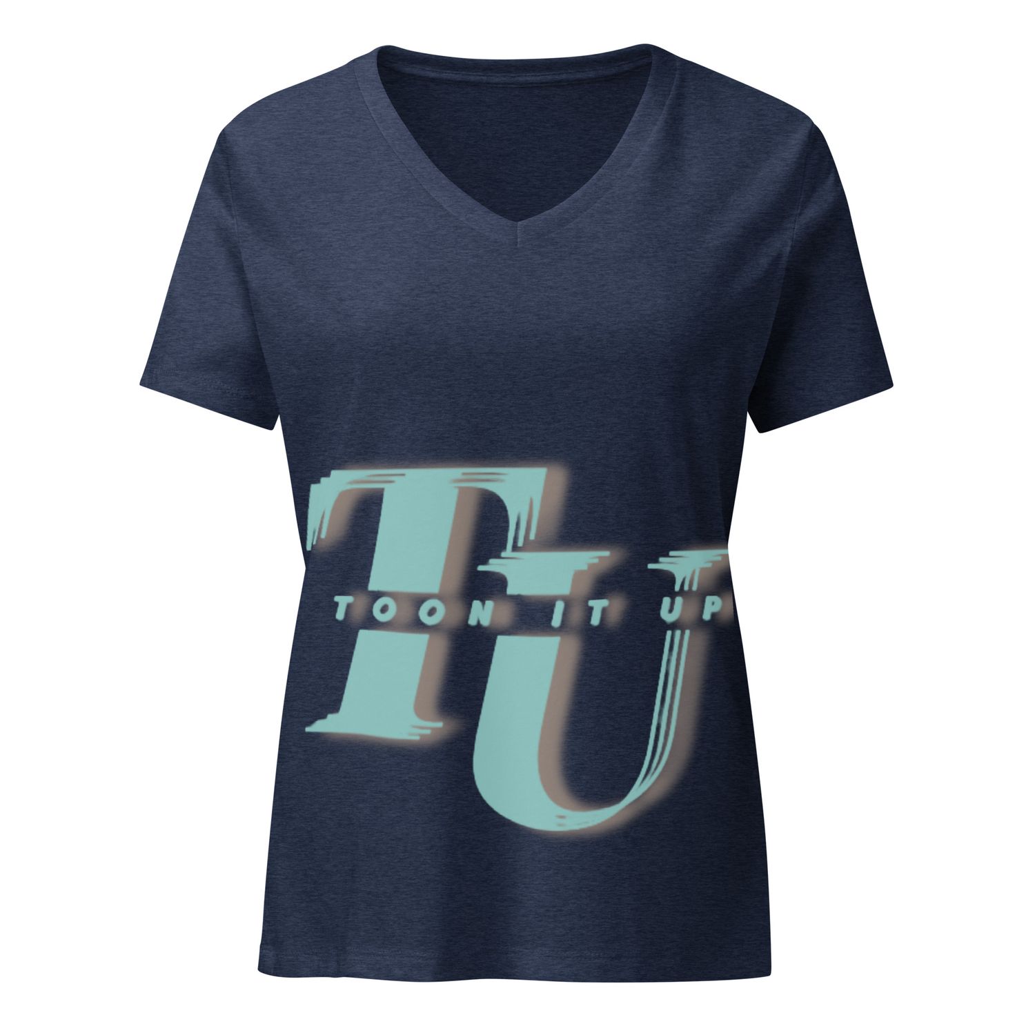 Toon It Up relaxed v-neck t-shirt