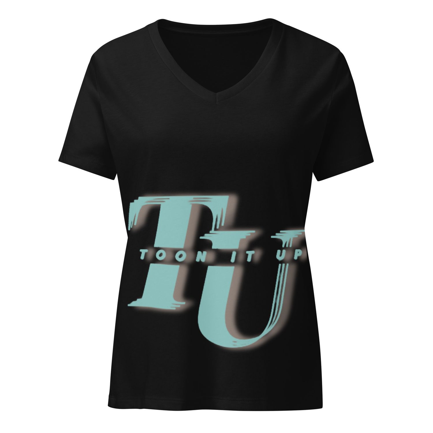 Toon It Up relaxed v-neck t-shirt