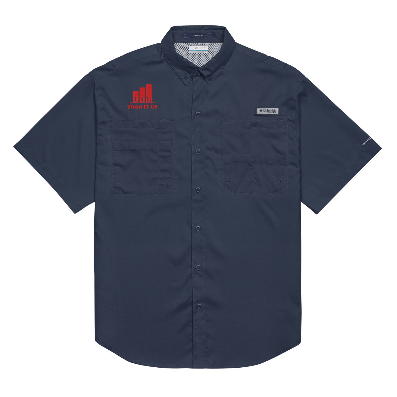 Toon It Up Columbia button shirt