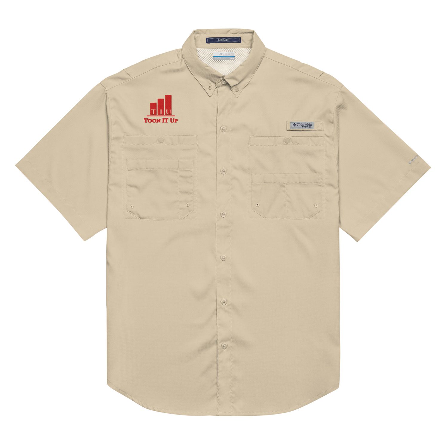 Toon It Up Columbia button shirt