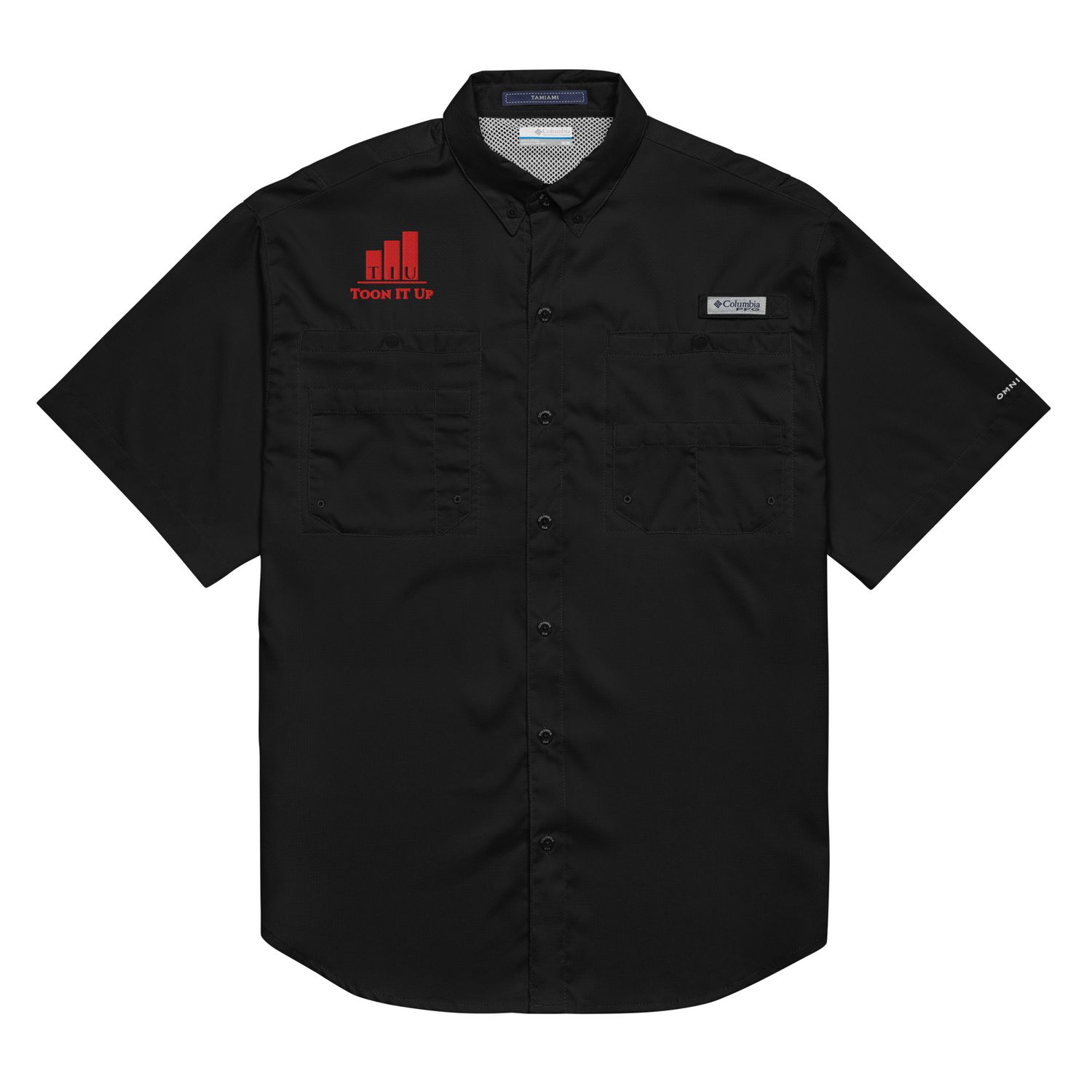 Toon It Up Columbia button shirt