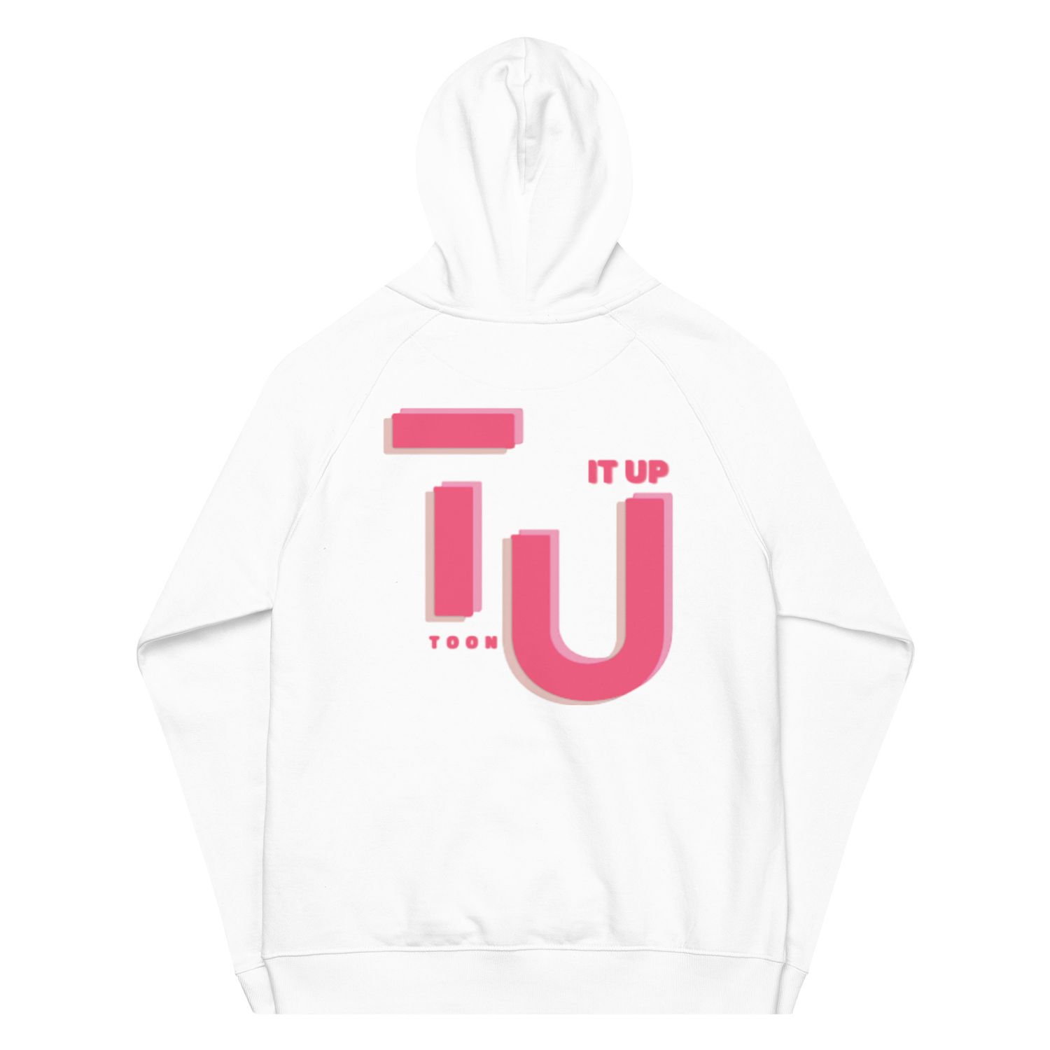 Toon It Up eco raglan hoodie