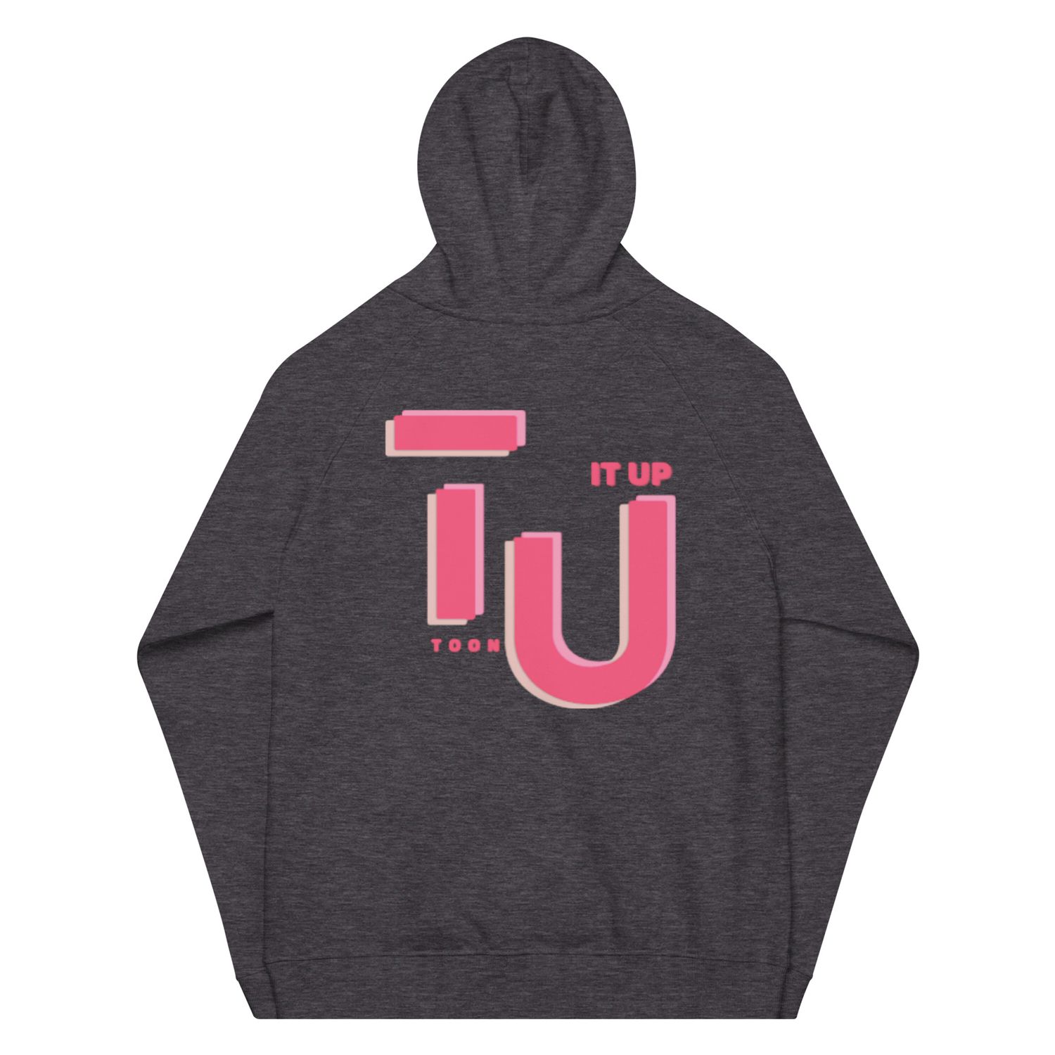 Toon It Up eco raglan hoodie