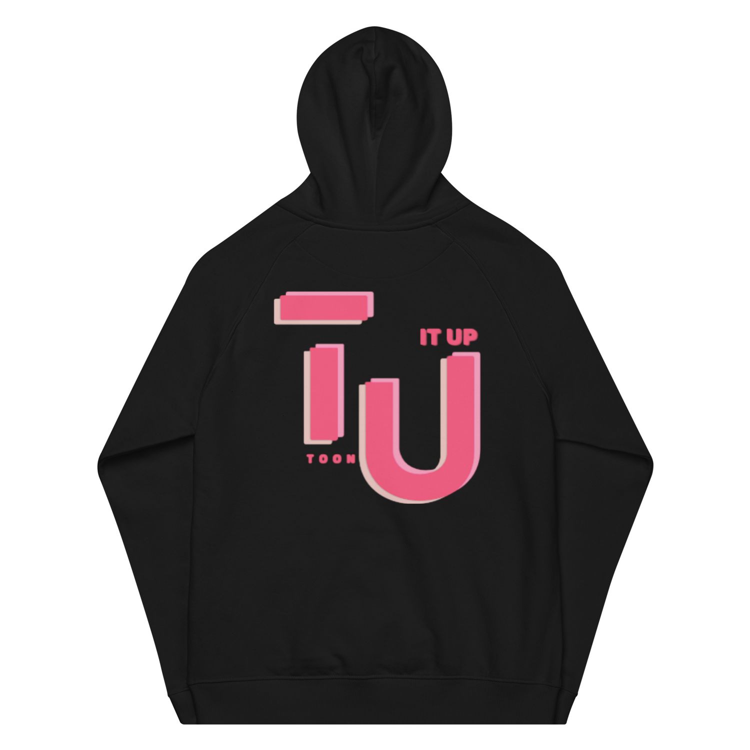 Toon It Up eco raglan hoodie