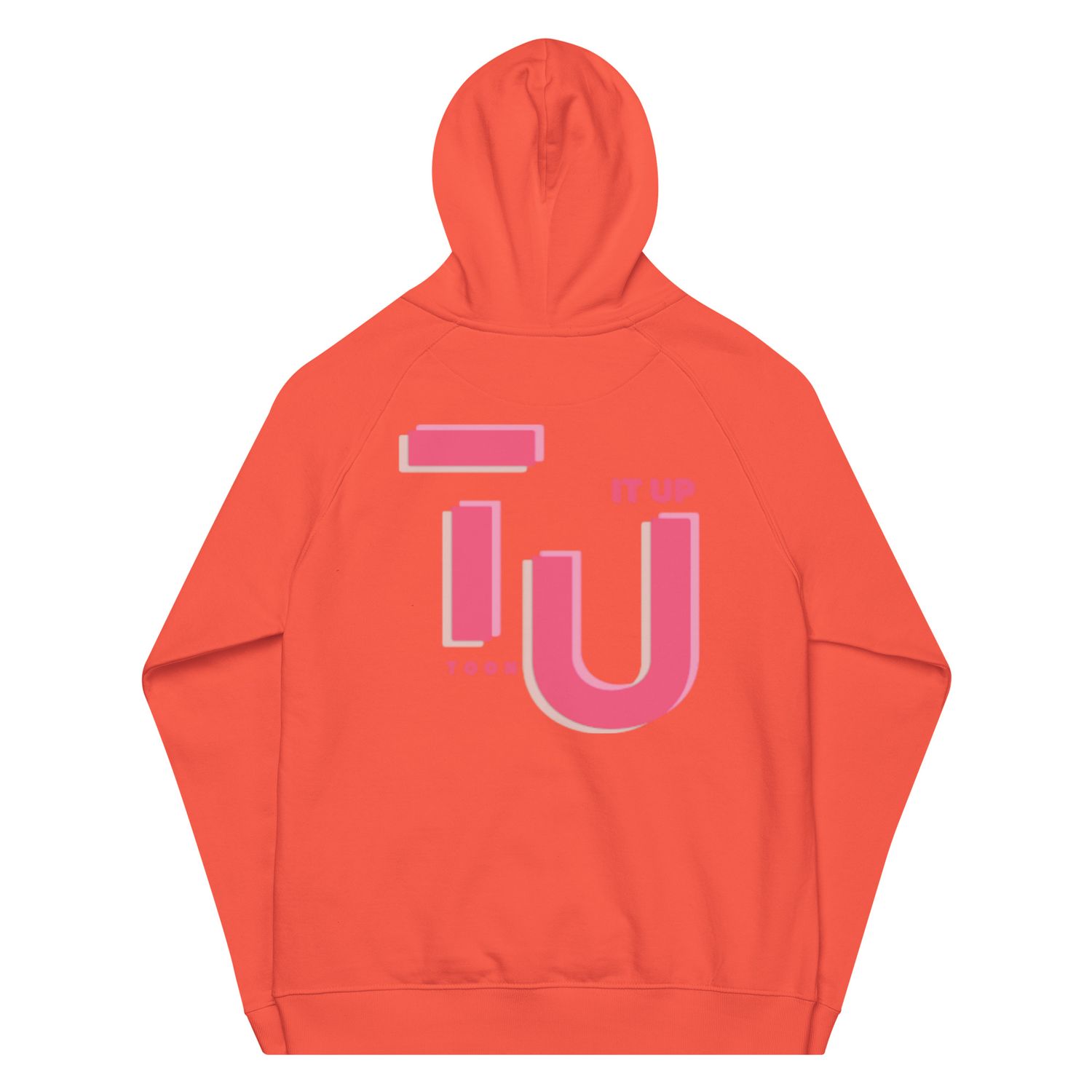 Toon It Up eco raglan hoodie