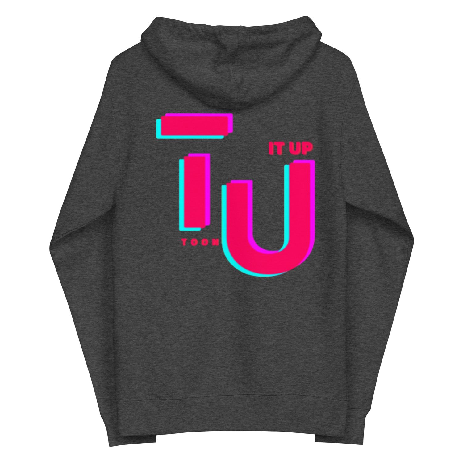Toon It Up fleece zip up hoodie