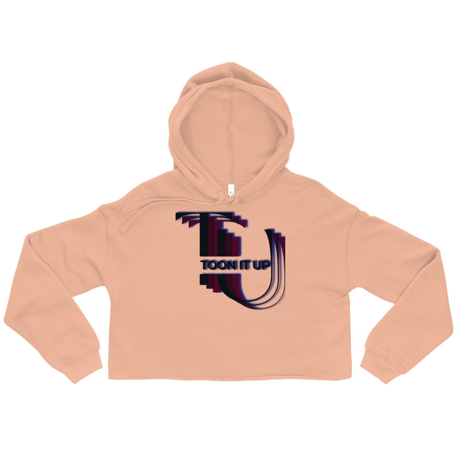Toon It Up Crop Hoodie