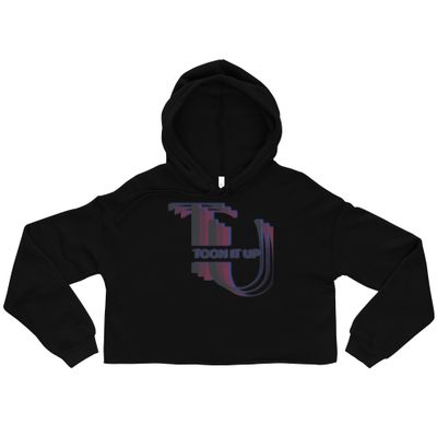 Toon It Up Crop Hoodie