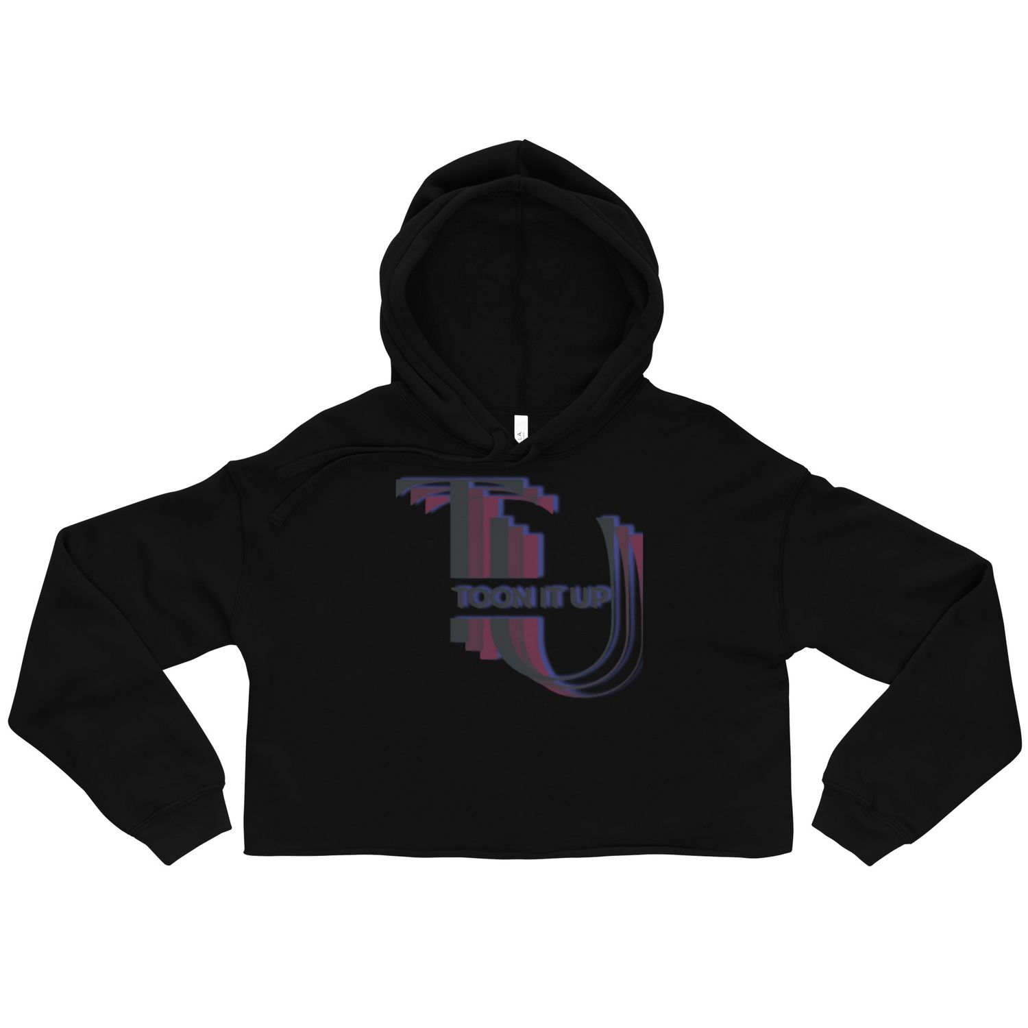 Toon It Up Crop Hoodie